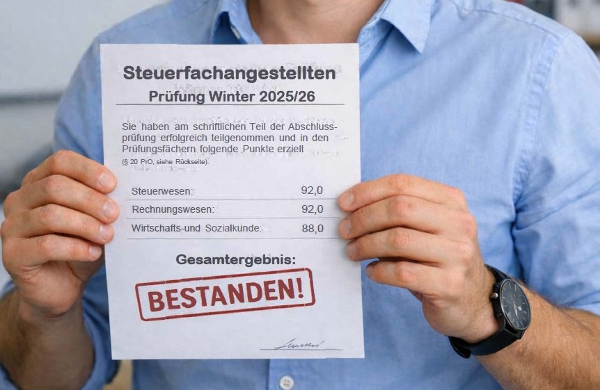 Das Jahr 2025 endet für das SOWI Fortbildungsinstitut mit sehr guten Prüfungsergebnissen.